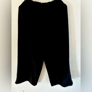 Ann Taylor size Medium dress pants wide leg with fringe